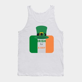 Irish For A Day Graphic Tank Top